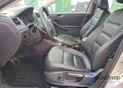 2014 Volkswagen Jetta Se из США, поврежденный, VIN 3VWD17AJ3EM214660